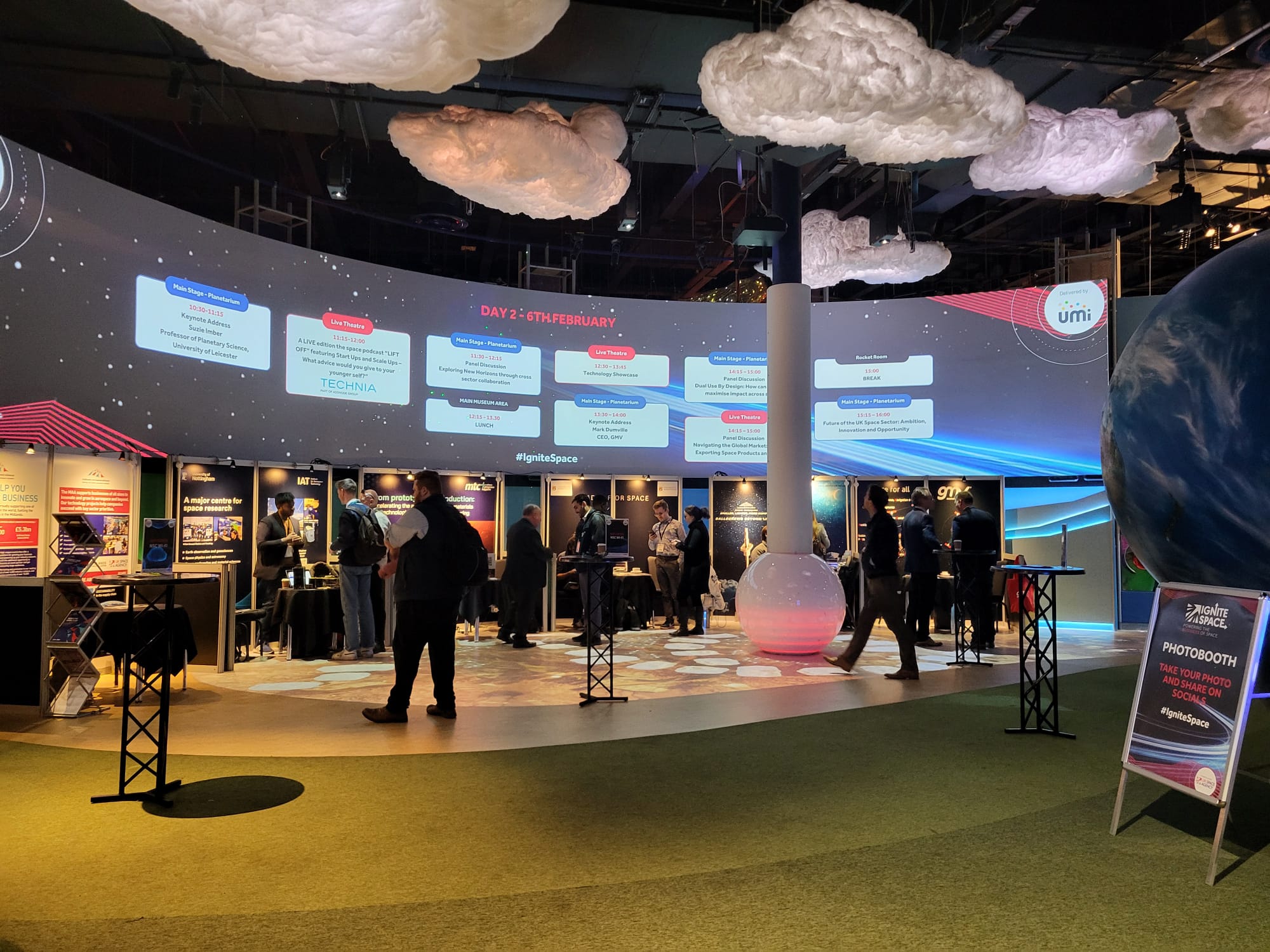 Q-Mass Attends Ignite Space Conference in Leicester